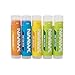 NAAWK- SPF 50 Zinc Oxide Sunscreen Stick For Sunburn & Sensitive Skin Spots - Colorful Variety 5-Pack (2 White, 1 Blue, 1 Yellow, 1 Orange)