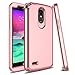 LG Stylo 3 Case, LG Stylus 3 Case, Zenic 3 in 1 Hybrid Shockproof Hard Protective Case Cover for LG Stylo 3 / Stylus 3 / LS777 (Rose Gold)