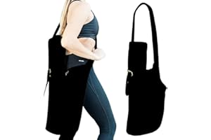 RIMSports XL Hoodie Yoga Mat Bag with Strap - Yoga Bags and Carriers Fits All Your Stuff - Unique Design Yoga Gym Bag with Yoga Mat Holder - Patented Yoga Mat Straps for Carrying