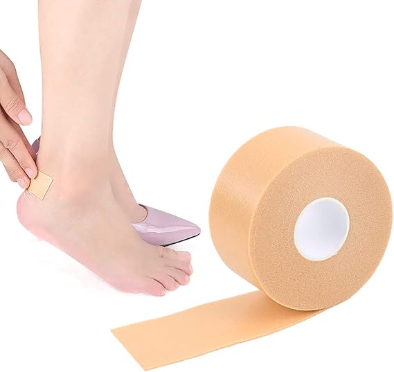 2PCS Moleskin Roll MultiPurpose AntiSlip Foot Care Sticker Blister