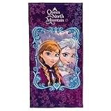 Disney Frozen Anna & Elsa Queen of the North Mountain Towel (30 x 60 Inches)