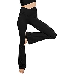 Bootcut Yoga Pants for Women High Waist Bootleg