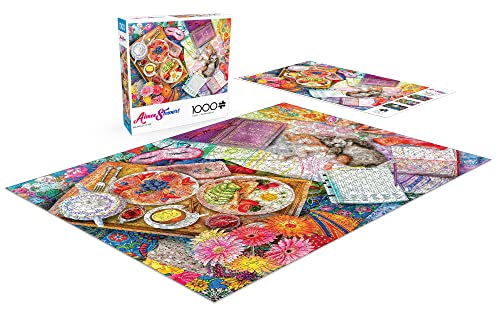 Buffalo Games - Aimee Stewart - Breakfast in Bed - 1000 Piece Jigsaw Puzzle