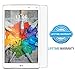 LG G Pad X 8.0 Glass Screen Protector - Tempered Glass Protector for LG G Pad X 8.0 / LG G Pad III 8.0 with [9H Hardness] [Crystal Clearity] [Scratch-Resistant] [Bubble Free]