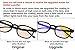 Eyekepper Vintage UV Protection Glasses with Anti Reflective Coating 0.00 Strength Eyeglasses(Amber Tinted Lens-Transparent)