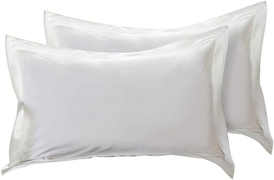 Amazon Com Us Comfort Zone White Standard Pillow Shams Set Of 2