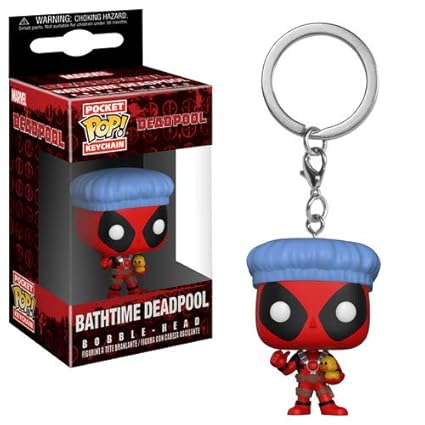 deadpool lego keychain
