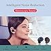 True Wireless Earbuds Bluetooth 5.0 with Charging Case,Mini HD Stereo Sound Noise Cancelling in-Ear Headphones,Touch Control IPX7 Waterproof Sports Earphone Built-in Mic for iPhone/Android(Black)