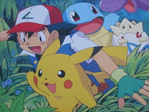 Amazon Co Jp ポケモンポスター 5 ピカチュウ サトシ トゲピー ゼニガメ ホビー 通販
