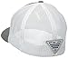 Columbia PFG Mesh Ball Cap, Titanium/Fish Flag, Small/Medium