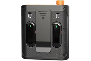 Cenroelon Wireless Lavalier Microphone Wireless Voice Amplifier Voice Amplifier Recording Microphone