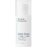 Geek &amp; Gorgeous Calm Down PHA &amp; BHA Gentle Exfoliating Liquid, 1 oz | PHA &amp; Salicylic Acid | For smooth, radiant-looking skin | All skin types especially sensitive