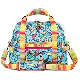 By Annie Ultimate Travel Bag 2.0 Pattern &ndash; Travel Organizer Sewing Pattern with Trolley Sleeve, Zipper Pockets &amp; Adjustable Strap &ndash; Carry-On Bag Design Instructions