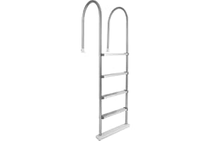 Blue Wave Premium Stainless Steel in-Pool Ladder for Above Ground Pools