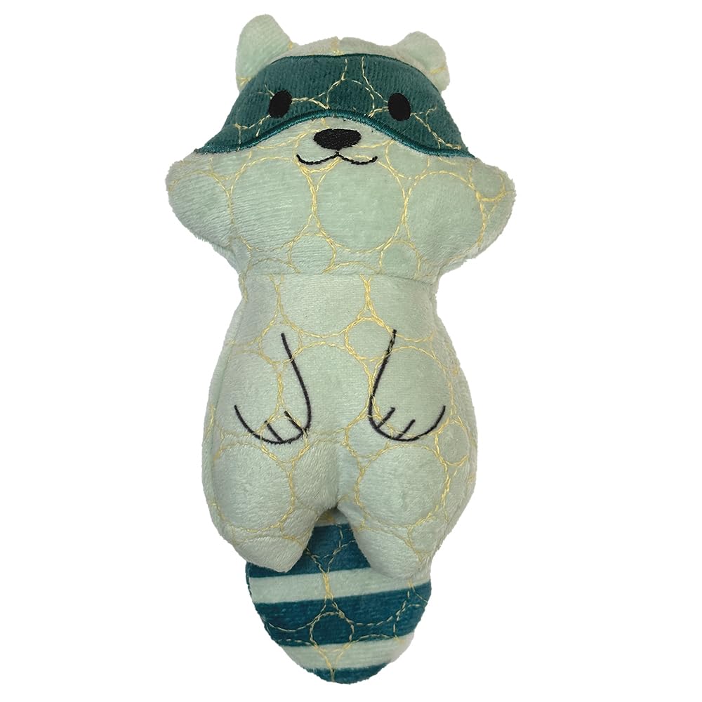 BITE FORCE Wildlife Tough Plush Toy for Dogs - Built with Kevlar, Multi-Layered with Reinforced Seams, Durable Dog Toy. Squeaker for Interactive Play. Ideal for Strong Chewers (Racoon) — image 1