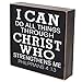 LifeSong Milestones I Can Do All Things Through Christ Who Strengthens Me Wedding for Couple, Housewarming Gift Ideas for Mr. and Mrs. Shadow Box 6