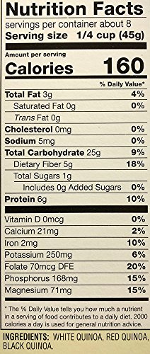 Success Boil in Bag Tri-Colored Quinoa, 12-Ounce (Pack of 6)