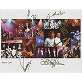 Status Quo FULLY SIGNED Photo 1st Generation PRINT Ltd 150 + Certificate (2)