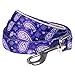 Blueberry Pet 5 Colors Paisley Flower Print Dog Leash with Soft & Comfortable Handle, 5 ft x 3/4
