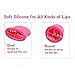 Sunvy I Pair Womens Girls Soft Silicone Lips Enhancer Plumper Tool Device makes Your Lip Looks More Sexy Full