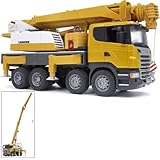 Bruder Scania R-Series Liebherr Crane with Lights and Sounds