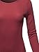 A2Y Women’s Basic Solid Long Sleeve Fitted Thermal Top Shirt (S-3XL)thumb 3