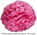 20 pcs Hanging Paper Party Decoration Supplies Kit in Orange, Pink, Purple, Teal, and Glitter Gold-Includes 4 Lanterns, 4 Pom Pom Flowers, 4 Tissue Fans, 4 Honeycombs, and 4 Strings of Dot Garland
