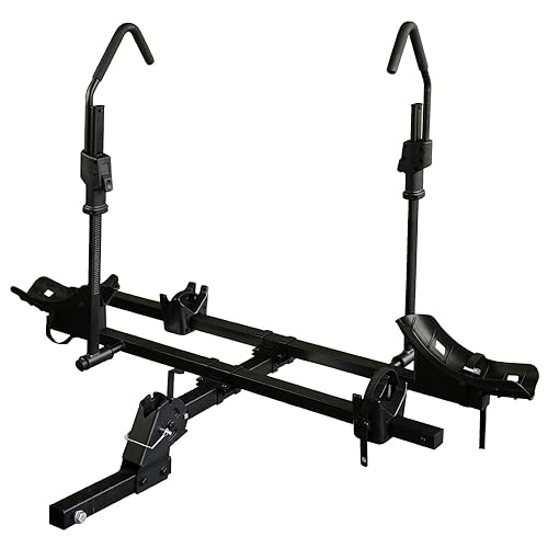 BV Hitch Mount Bicycle Rack Carrier for Car, Truck, SUV Tray