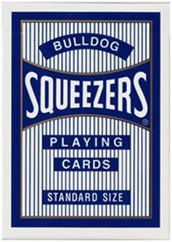 Bulldog Squeezers Classic Playing Cards - 1 Blue Deck