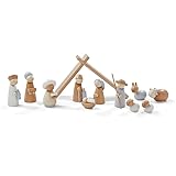 HABA Wooden Nativity Set - Family Keepsake Manger