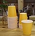 Hot Party Paper Cups, 8 Ounce, 50 Count, Multiple Colors (Yellow)