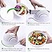 Aitsite 60 Seconds Salad Cutter Bowl Salad Cutter Strainer Salad Cutter Chopper Practical Fast and Easy To Slice Fruit Vegetable In Seconds.