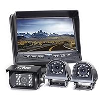 Rear View Safety RVS-770616Q Video Camera with 7-Inch LCD (Black)