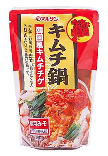 Amazon マルサンアイ キムチ鍋 180g 5袋 マルサンアイ 鍋の素 通販