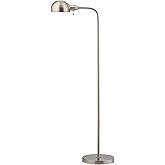 O'Bright Nova - Adjustable Floor Lamp with Flexible Gooseneck and Rotatable Shade, E26 Socket, 10-Inch Base - Ideal for Readi