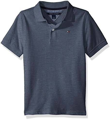 Tommy hilfiger big boys  space polo, estate blue, mediu…