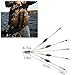5 Arms Alabama Umbrella Rig Fishing Ultralight Tripod Bass Lures Bait Kit Junior Ultralight Willow Blade Multi-Lure Rig