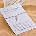 Valyria Good Luck Wish Bracelet Gift Card Friendship Bracelet Fit for 14cm-28mm(5 4/8