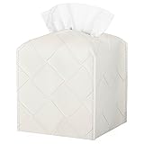 Tissue Box Cover PU Leather Square Tissue Holder