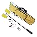Uboway Outdoor Lamp Telescopic Fishing Rod Lamp with IR Remote for Camping, Fishing, Travelling, Party 12V (Longish)