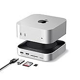 UGREEN Mac mini M4 Dock & Stand with NVMe SSD Enclosure Slot, Docking Station with 3*USB A 3.2, 2*USB A 3.0, 2*USB C 3.2 10Gb