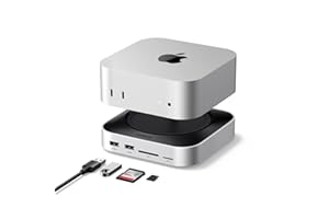 UGREEN Mac mini M4 Dock & Stand with NVMe SSD Enclosure Slot, Docking Station with 3*USB A 3.2, 2*USB A 3.0, 2*USB C 3.2 10Gb