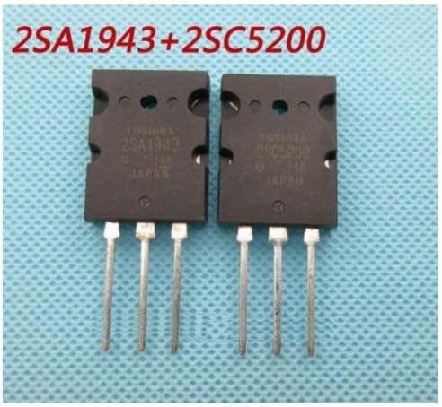 1pair OR 2PCS Transistor TO-3PL 2SA1943-O/2SC5200-O 2SA1943/2SC5200 A1943/C5200