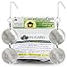 EN-GARD Bird Dazzle Discs - Set Of 16 Discs (8 Pre-Assembled Pairs) - Eco-Friendly Non-Toxic Bird Repellent Discs Scare Away Birds to Protect Your Home and Garden
