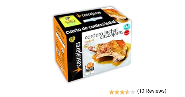 CASCAJARES - Cuarto de Cordero Asado. Cocinado con su propio jugo ...