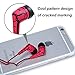 Earbuds with mic, Pofesun 2 Pack in Ear Headphone Earphones Tangle Free, Noise Isolating, Earbuds with microphone Remote Control for iPhone, iPod, iPad, Samsung Galaxy, Nokia, HTC, Nexus -Blue+Red