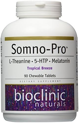 Somno Pro, Tropical Breeze 90 Chewable Tablets by Bioclinic