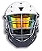 EliteTek LAX Lacrosse Visor Eye Shield fits Cascade Helmets (Clear Orange Sunset Colored, Model 1)