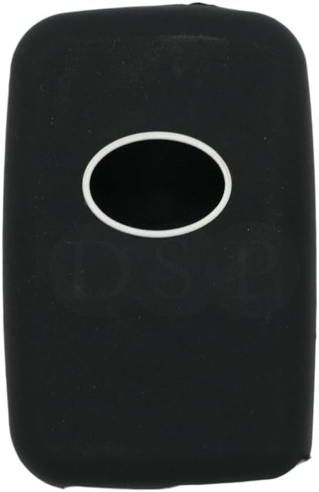BROVACS Silicone Cover Protector Case Holder Skin Jacket Compatible with TOYOTA Avalon RAV4 Camry Venza Prius 4 Button Smart Remote Key Fob CV2405 Black - Image 4