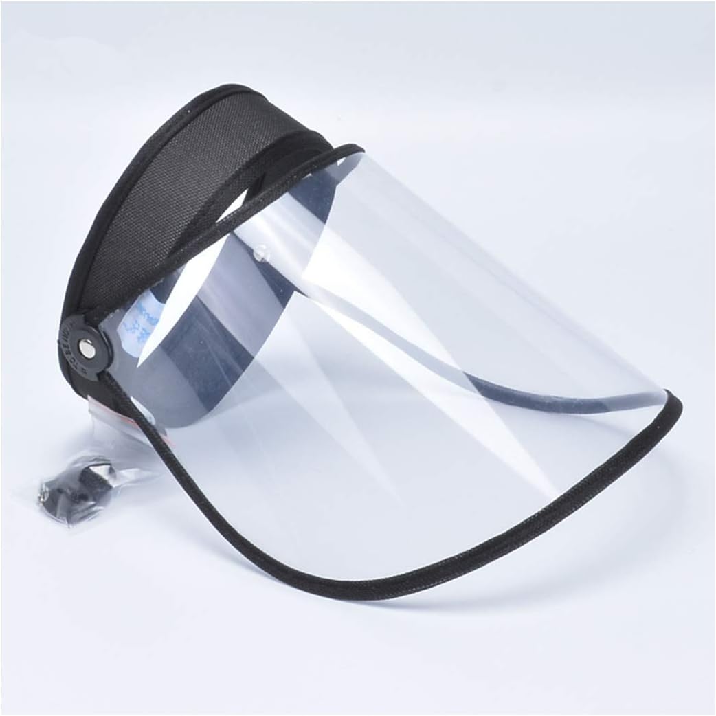 Protective Cap Anti-Fog Anti-spit Saliva Haze Dustproof hat Men and Women HD Transparent mask Empty top hat